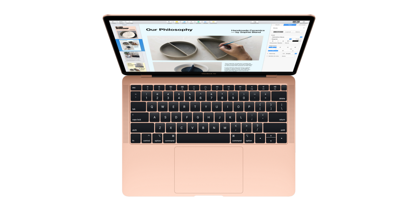 Štýlový notebook Apple MacBook Air