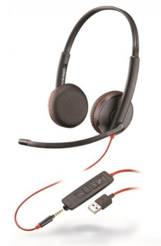 Plantronics Blackwire 3225 USB headset stereo
