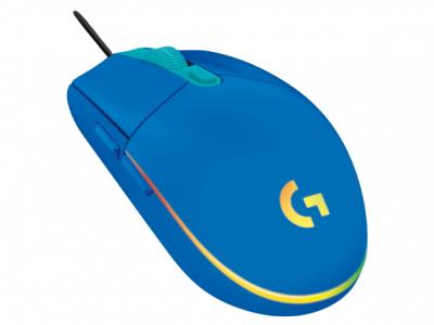 LOGITECH G102 Lightsync herná myš modrá