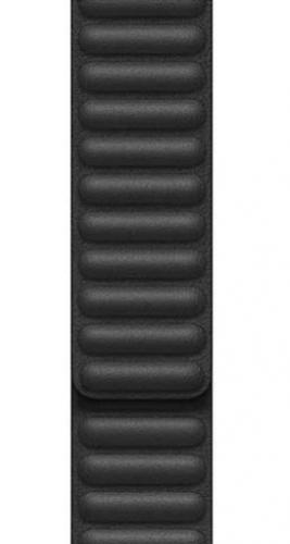 APPLE Remienok 40mm Black Leather Link - Large