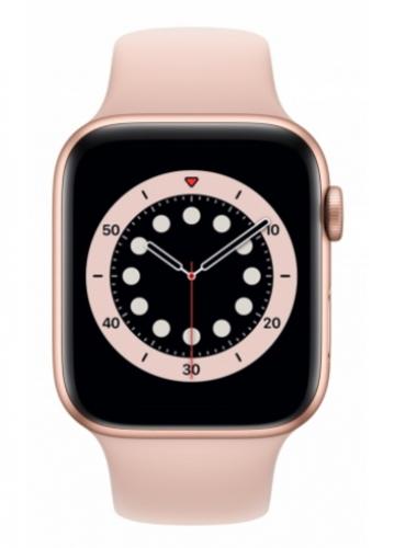 APPLE Watch 6 44mm Gold Aluminium with Pink Sand Sport Band