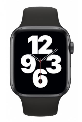 APPLE Watch SE 44mm Space Gray Aluminium with Black Sport Band