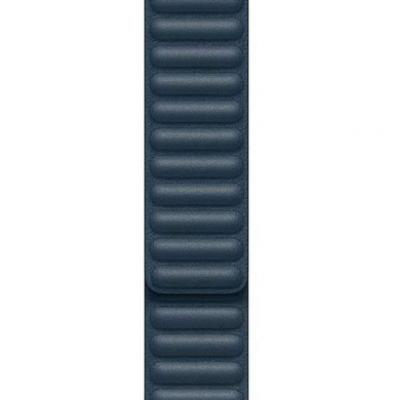 APPLE Remienok 40mm Baltic Blue Leather Link - Large