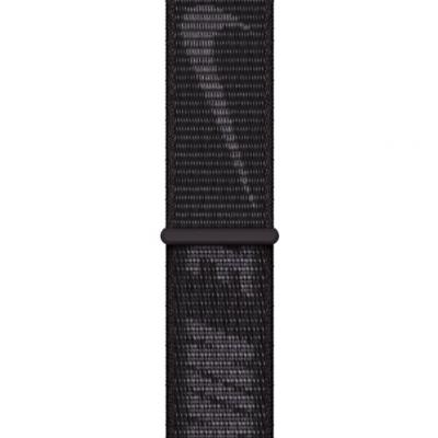 APPLE Remienok 45mm Black Nike Sport Loop - Regular