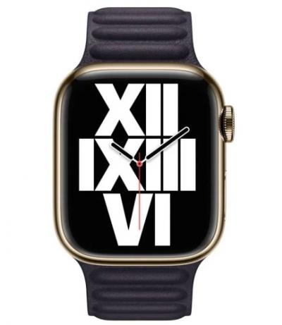 APPLE Remienok 41mm Ink Leather Link - S/M