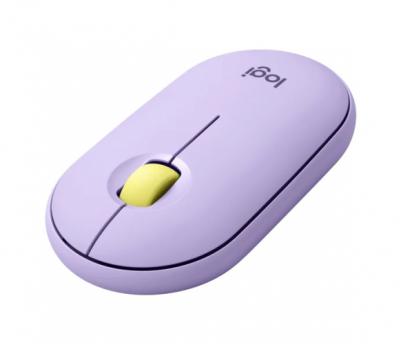 LOGITECH Pebble M350 bezdrôtová myš fialová