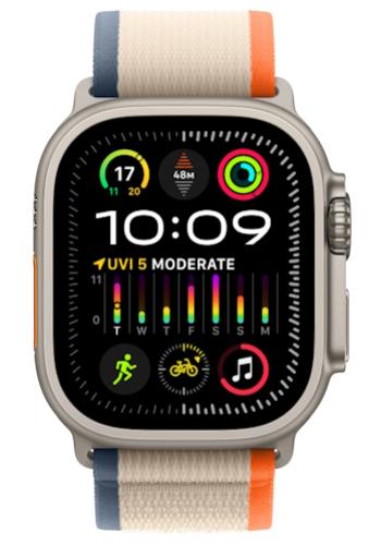 APPLE Remienok 49mm Orange/Beige Trail Loop - S/M