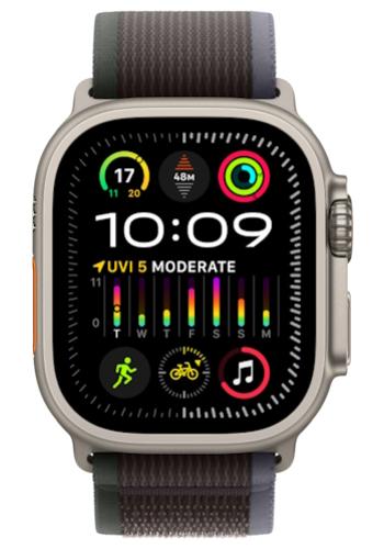 APPLE Remienok 49mm Blue/Black Trail Loop - M/L