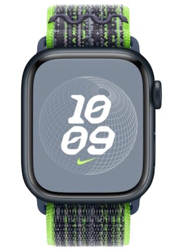APPLE Remienok 41mm Green/Blue Nike Sport Loop