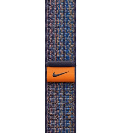 APPLE Remienok 45mm Game Royal/Orange Nike Sport Loop