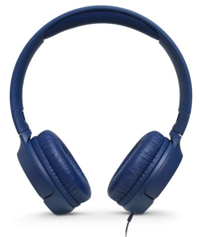JBL Tune 500 slúchadlá modré