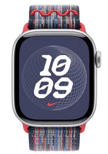 APPLE Remienok 40mm Blue/Red Nike Sport Loop