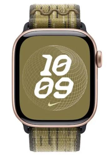APPLE Remienok 40mm Green/Grey Nike Sport Loop