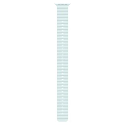 APPLE Remienok na predĺženie 49mm Ice Blue Ocean Band - Natural Titanium Finish