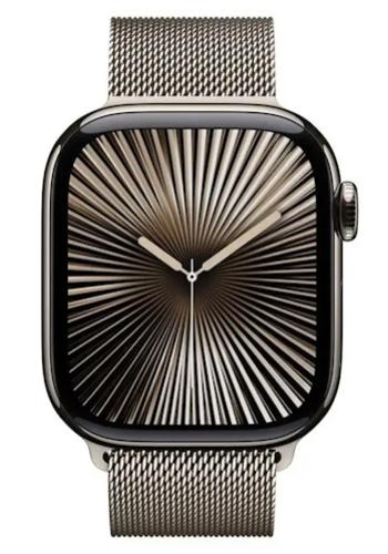 APPLE Remienok 46mm Natural Milanese Loop - M/L