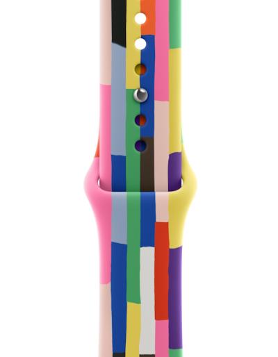 APPLE Remienok 46mm Pride Edition Sport Band - S/M