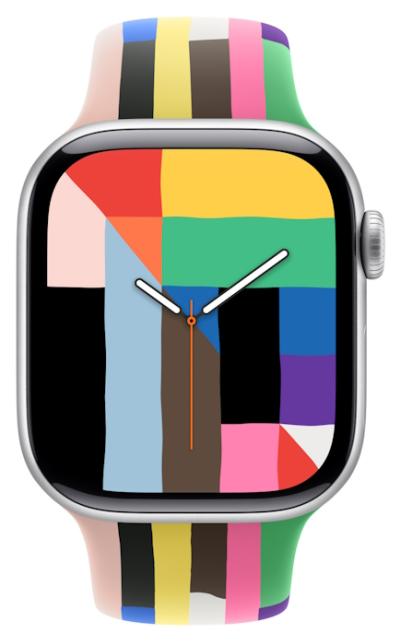 APPLE Remienok 46mm Pride Edition Sport Band - S/M