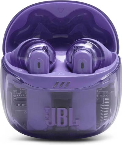 JBL Tune Flex 2 slúchadlá priesvitné  fialové