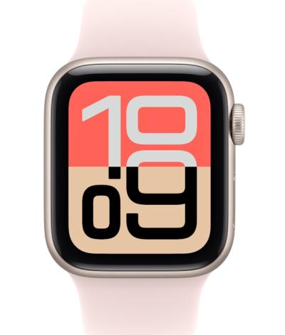 APPLE Remienok 42mm Soft Pink Sport Band - M/L