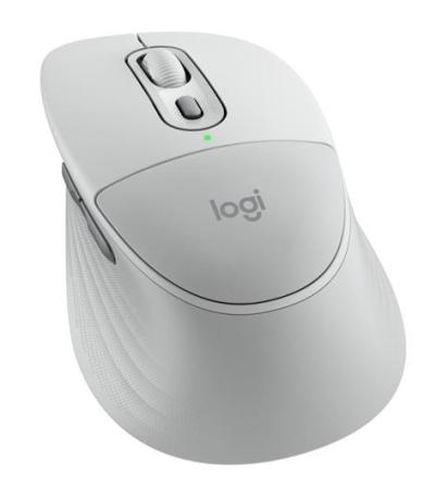 LOGITECH M850 L Signature Comfort bezdrôtová myš biela