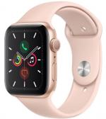 APPLE Watch 5 44mm Gold Aluminium with Pink Sport Band
