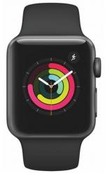 APPLE Watch 3 38mm Space Grey Aluminium with Black Sport Band