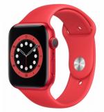 APPLE Watch 6 44mm Red Aluminium with Red Sport Band