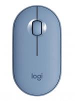 LOGITECH Pebble M350 bezdrôtová myš modrá