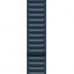 APPLE Remienok 44mm Baltic Blue Leather Link - Small