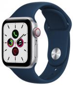 APPLE Watch SE 44mm Silver with Abyss Blue Sport Band
