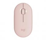 LOGITECH Pebble M350 bezdrôtová myš ružová