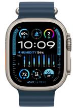 APPLE Watch Ultra 2 GPS + Cellular 49mm Titanium Case with Blue Ocean Band