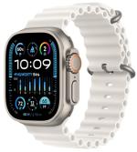APPLE Watch Ultra 2 GPS + Cellular 49mm Titanium Case with White Ocean Band