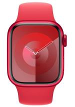 APPLE Remienok 45mm Red Sport Band - S/M