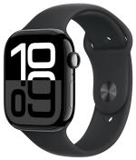 APPLE Watch 10 GPS 42mm Jet Black Aluminium Case with Black Sport Band M/L