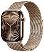 APPLE Watch 10 GPS + Cellular 46mm Gold Titanium Case with Gold Milanese Loop M/L