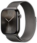 APPLE Watch 10 GPS + Cellular 46mm Slate Titanium Case with Slate Milanese Loop S/M
