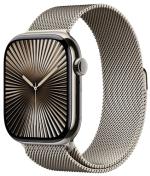 APPLE Watch 10 GPS + Cellular 46mm Natural Titanium Case with Natural Milanese Loop S/M