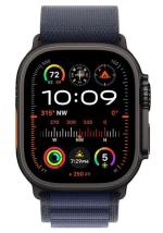 APPLE Remienok 49mm Navy Alpine Loop - Black Titanium Finish - M