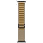 APPLE Remienok 49mm Tan Alpine Loop - Black Titanium Finish - M