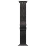 APPLE Remienok 49mm Black Titanium Milanese Loop - M