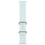 APPLE Remienok 49mm Ice Blue Ocean Band - Natural Titanium Finish