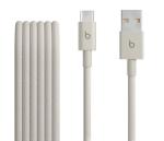 Beats USB-A - USB-C pletený kábel - Surge Stone - 1,5m
