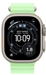 APPLE Remienok 49mm Neon Green Ocean Band