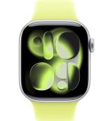 APPLE Remienok 42mm Neon Yellow Sport Band - S/M