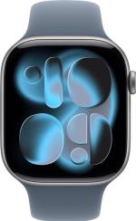 APPLE Remienok 40mm Anchor Blue Sport Band - S/M